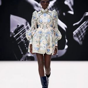 Zimmermann Rhythm poppy mini dress